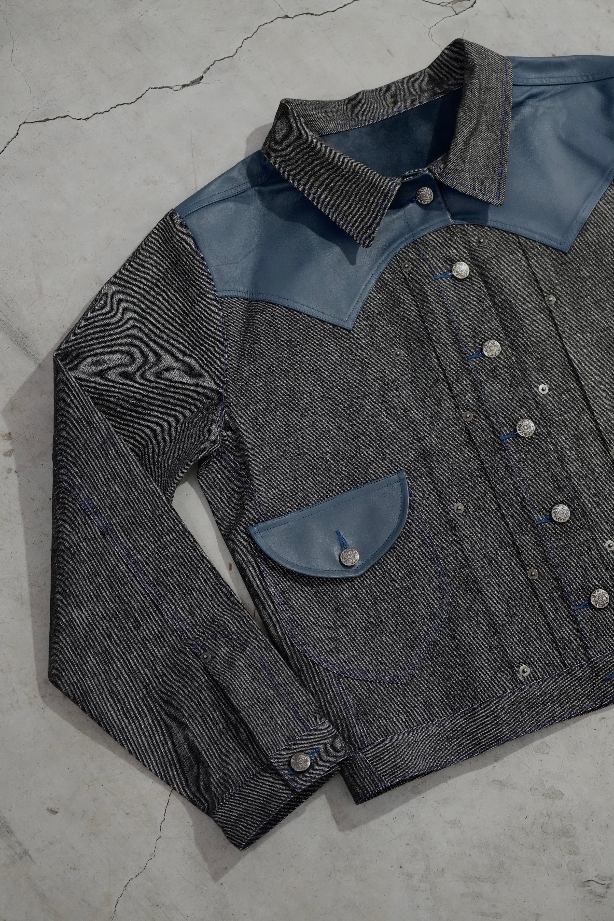 Selvedge denim jacket- western