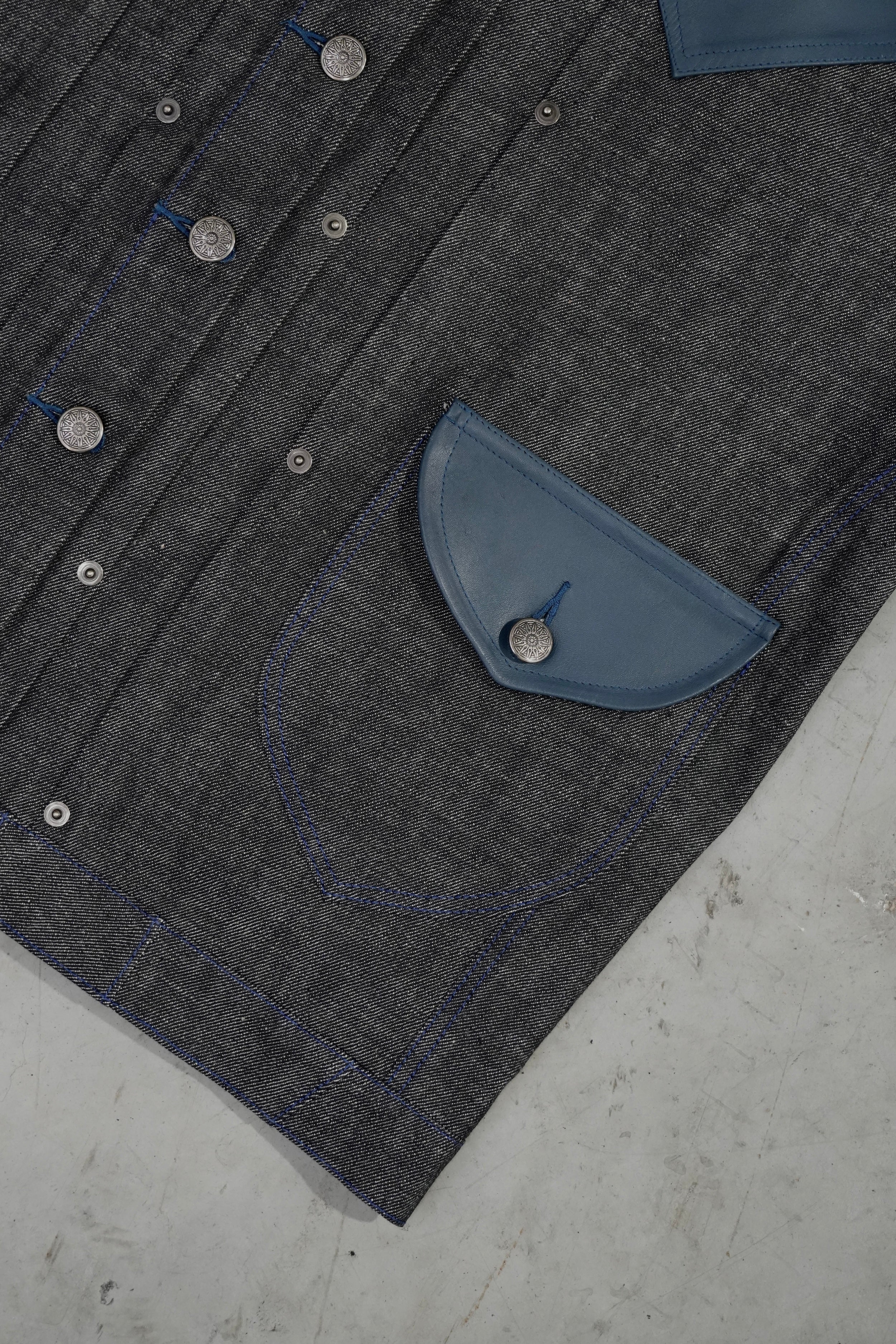 Selvedge denim jacket- western
