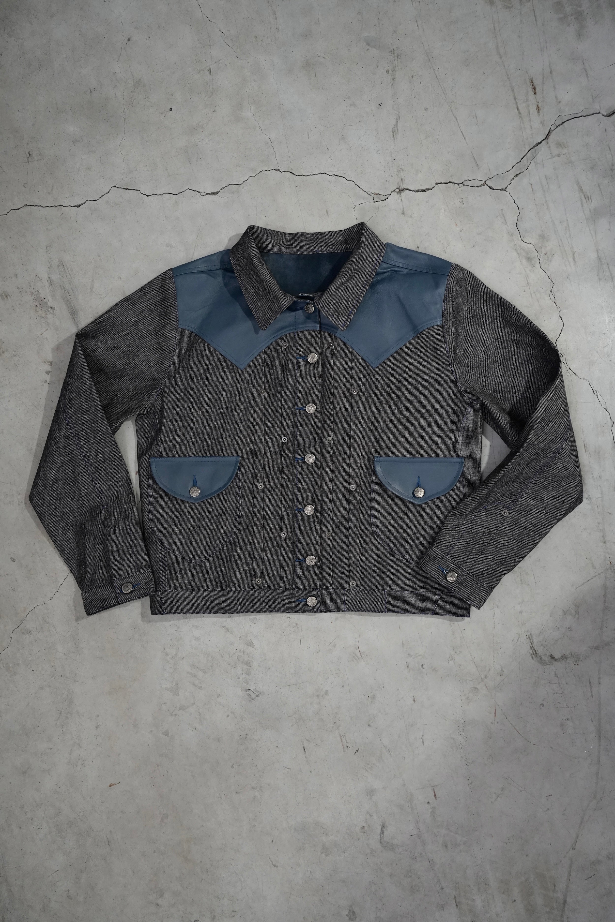 Selvedge denim jacket- western