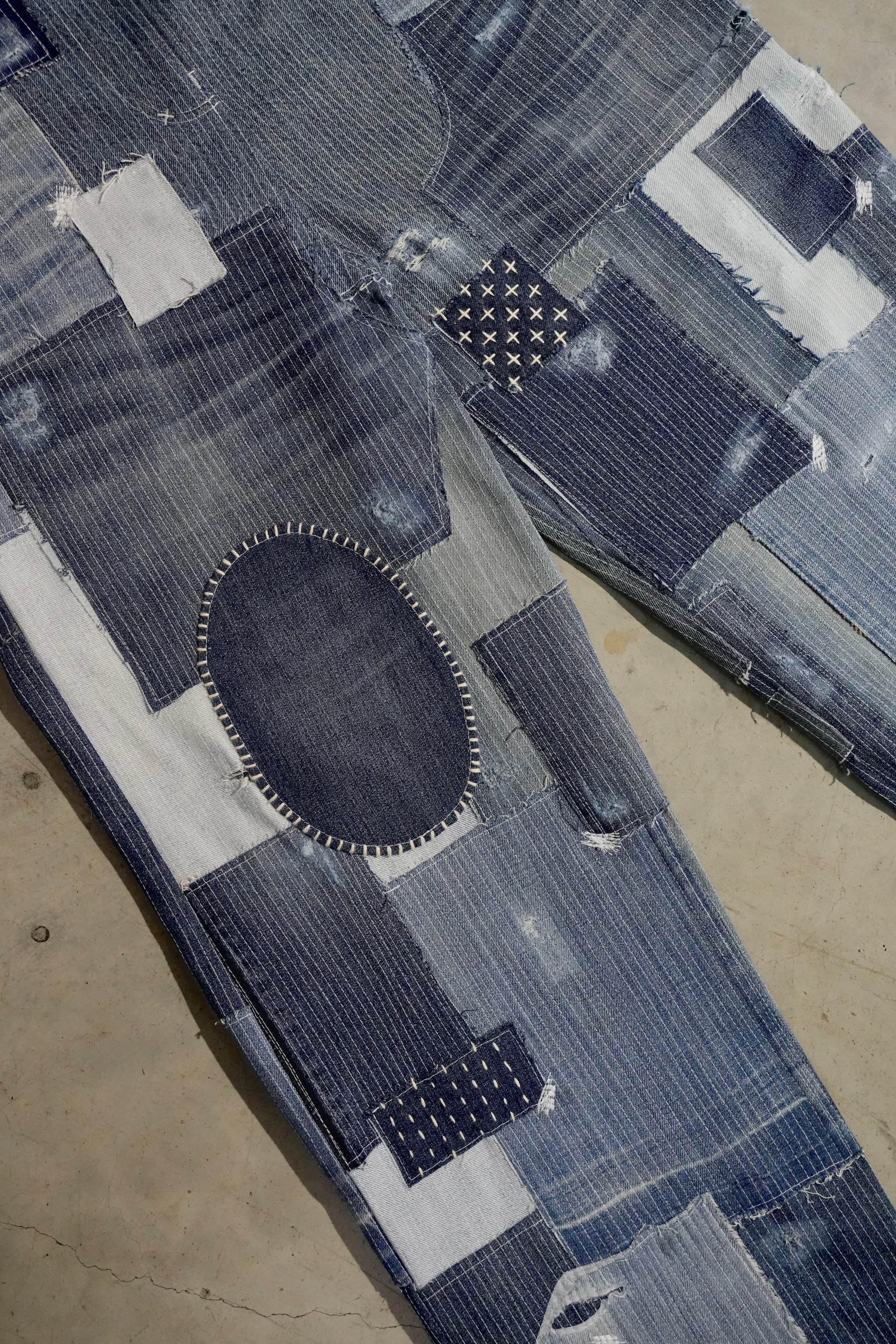 sashiko/boro levi´s jeans