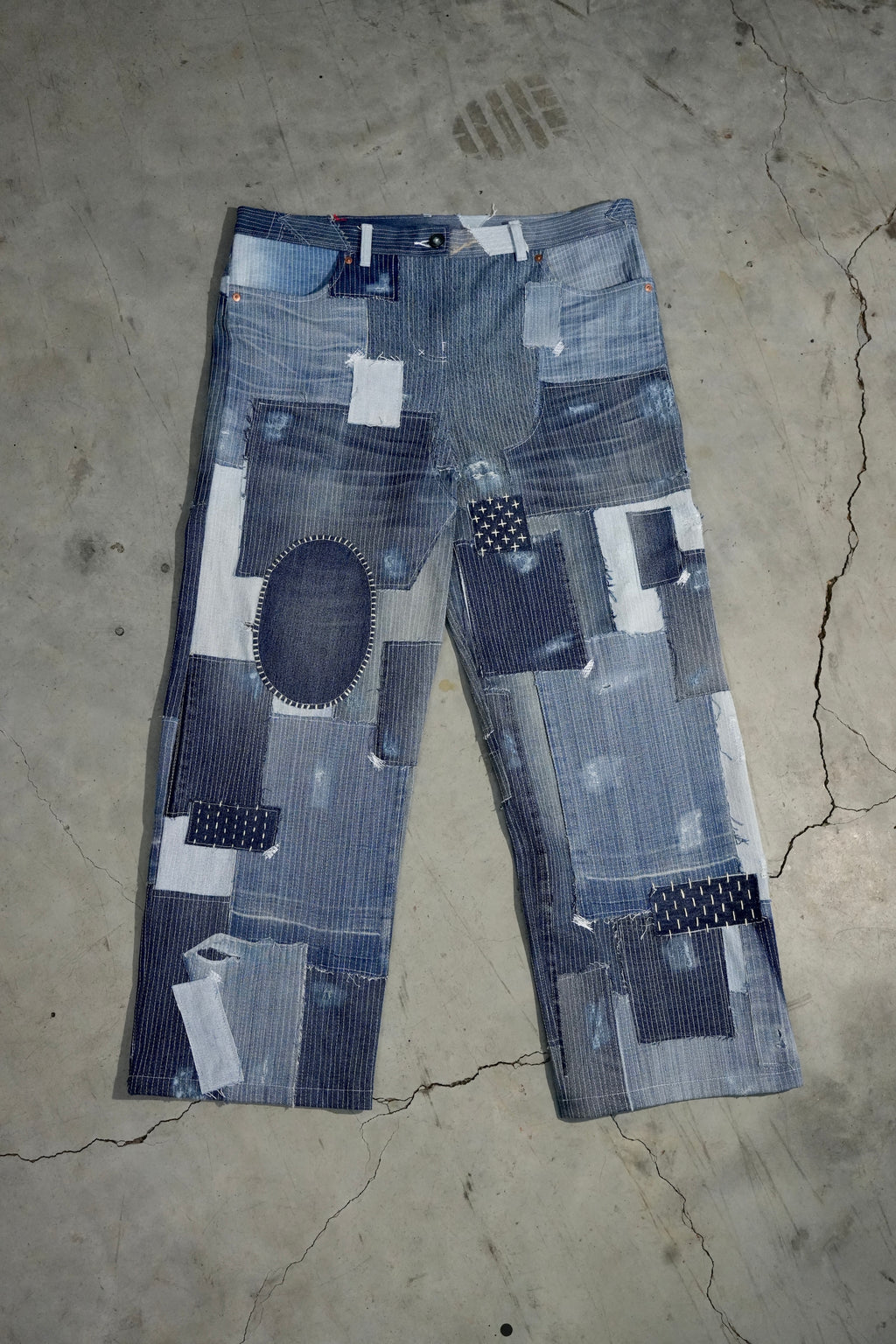 sashiko/boro levi´s jeans