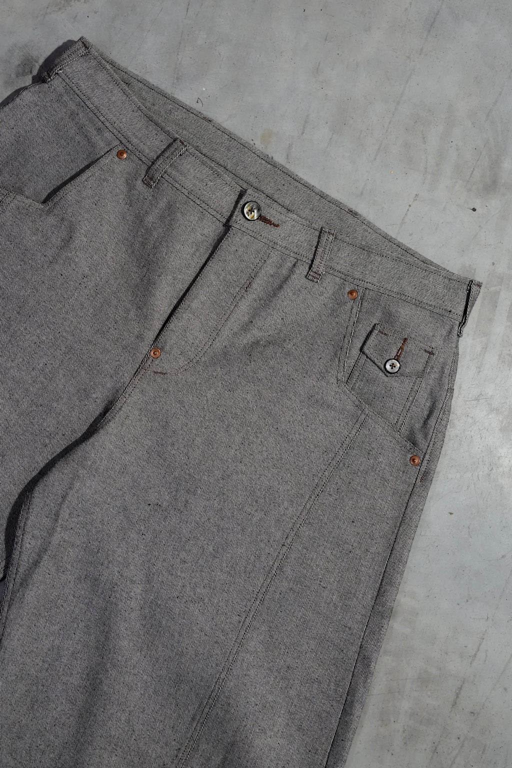 Balloon Selvedge Denim Jeans - Studio Nigma
