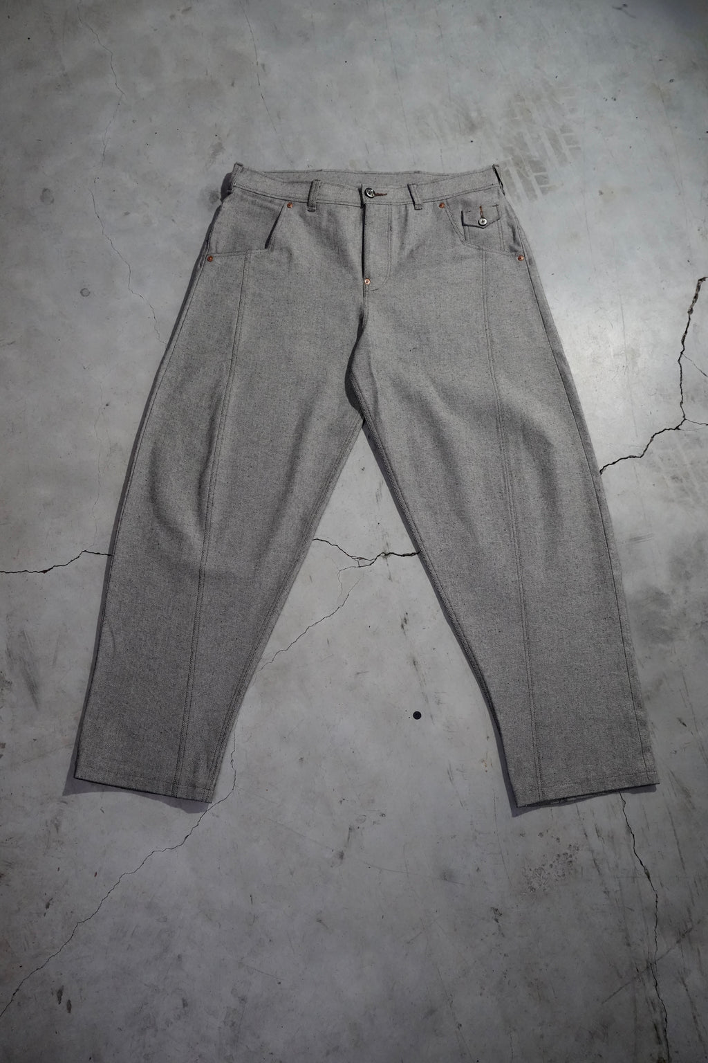 Balloon Selvedge Denim Jeans - Studio Nigma