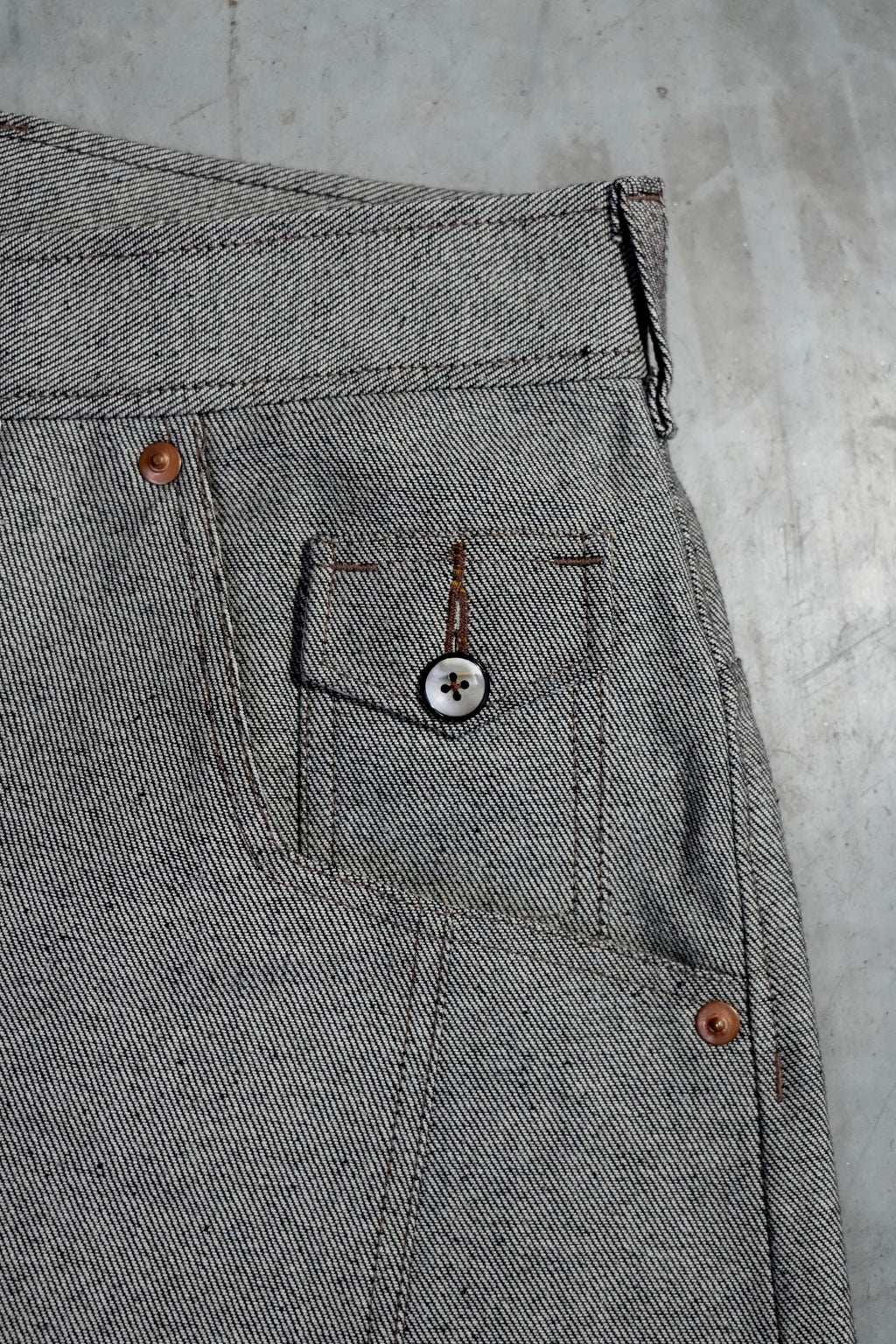 Balloon Selvedge Denim Jeans - Studio Nigma