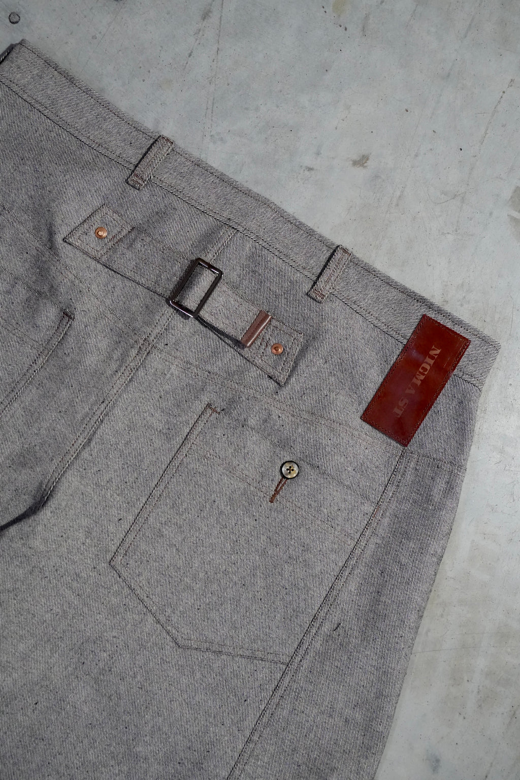 Balloon Selvedge Denim Jeans - Studio Nigma