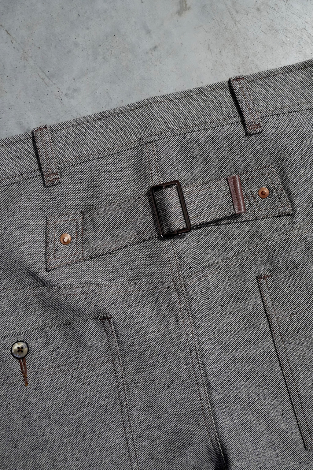 Balloon Selvedge Denim Jeans - Studio Nigma