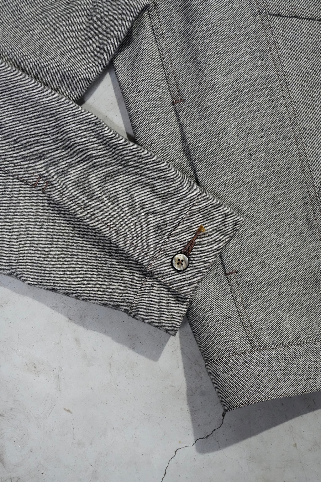 denim selvedge jacket "trucker"