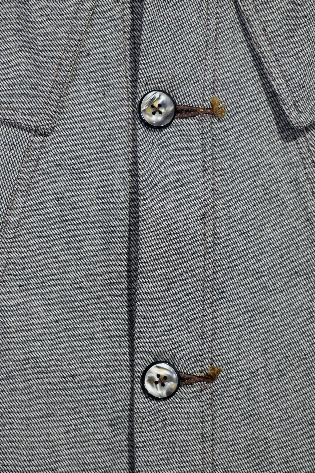 denim selvedge jacket "trucker"