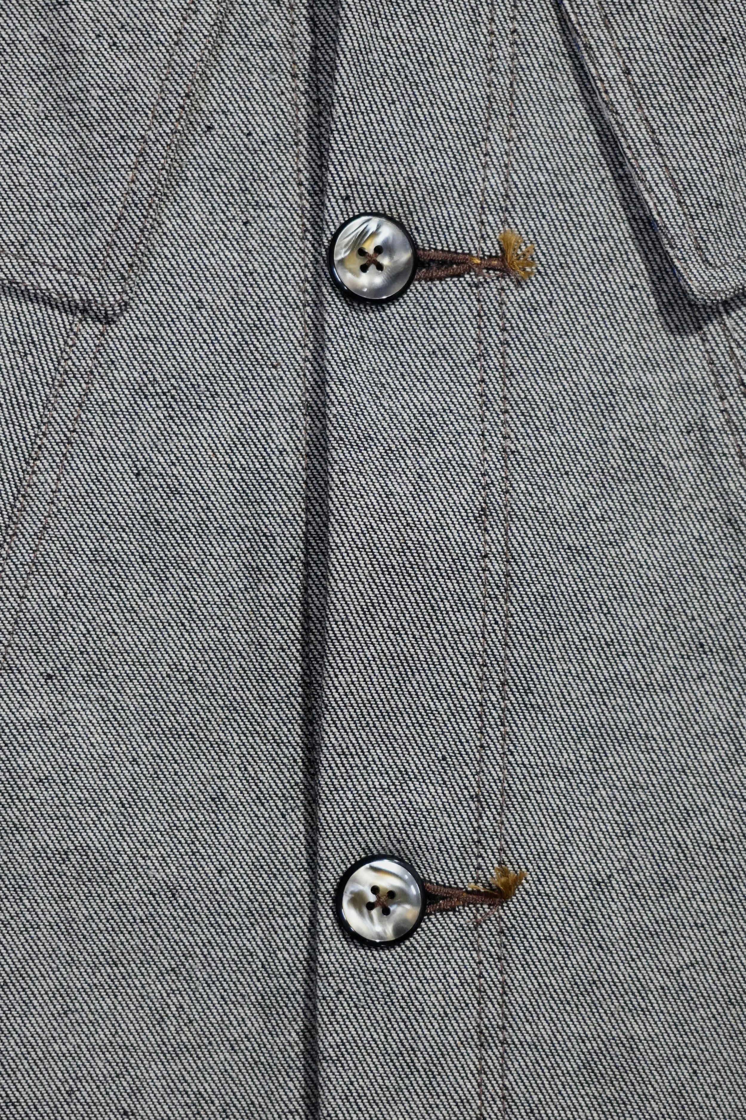denim selvedge jacket "trucker"