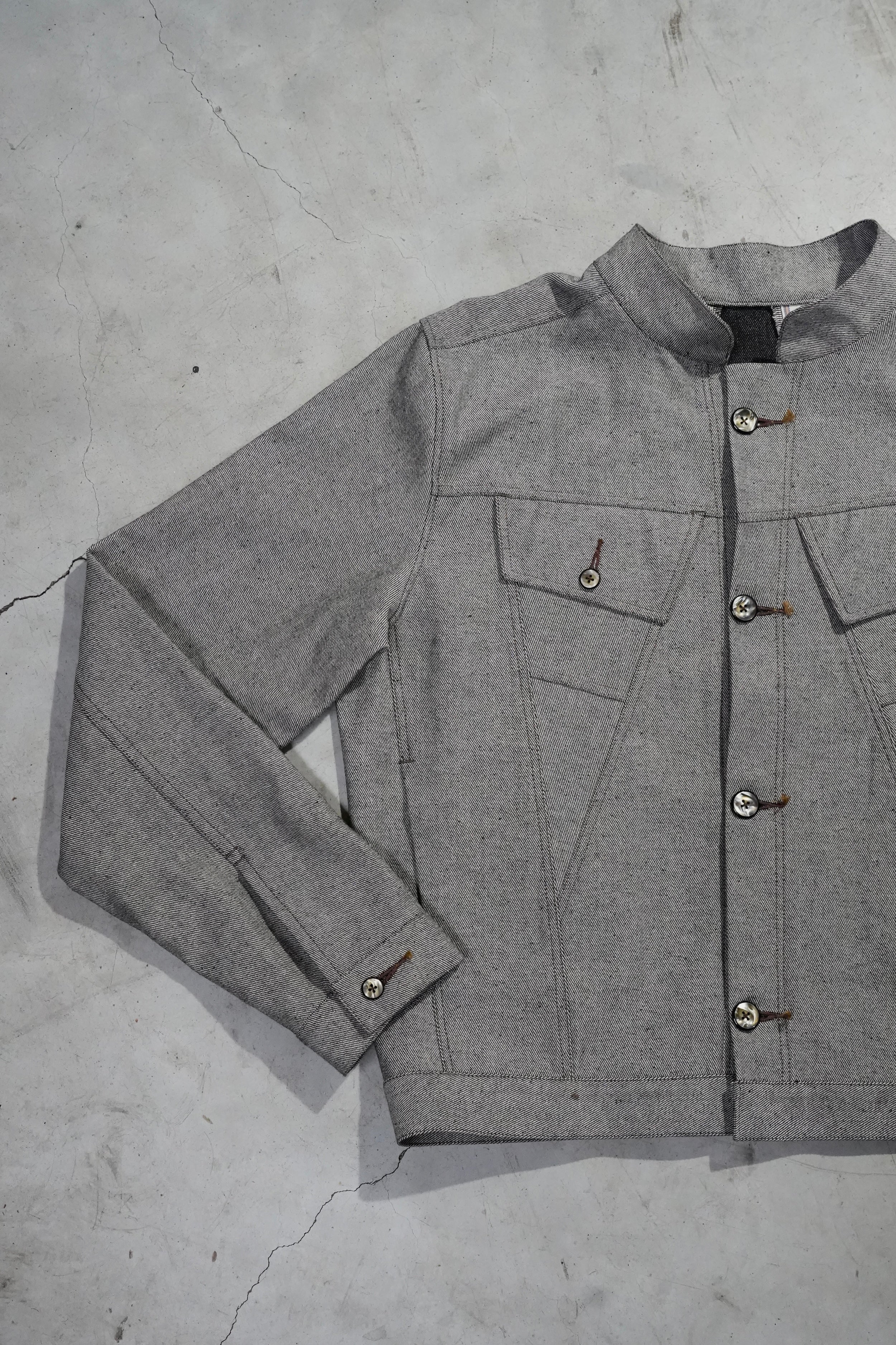 denim selvedge jacket "trucker"