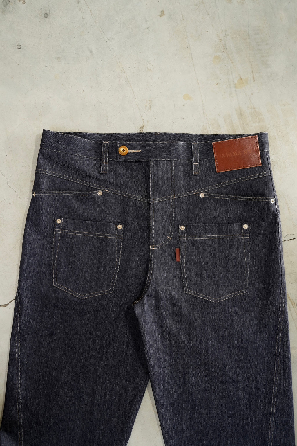 Reverse Denim Jeans - Studio Nigma