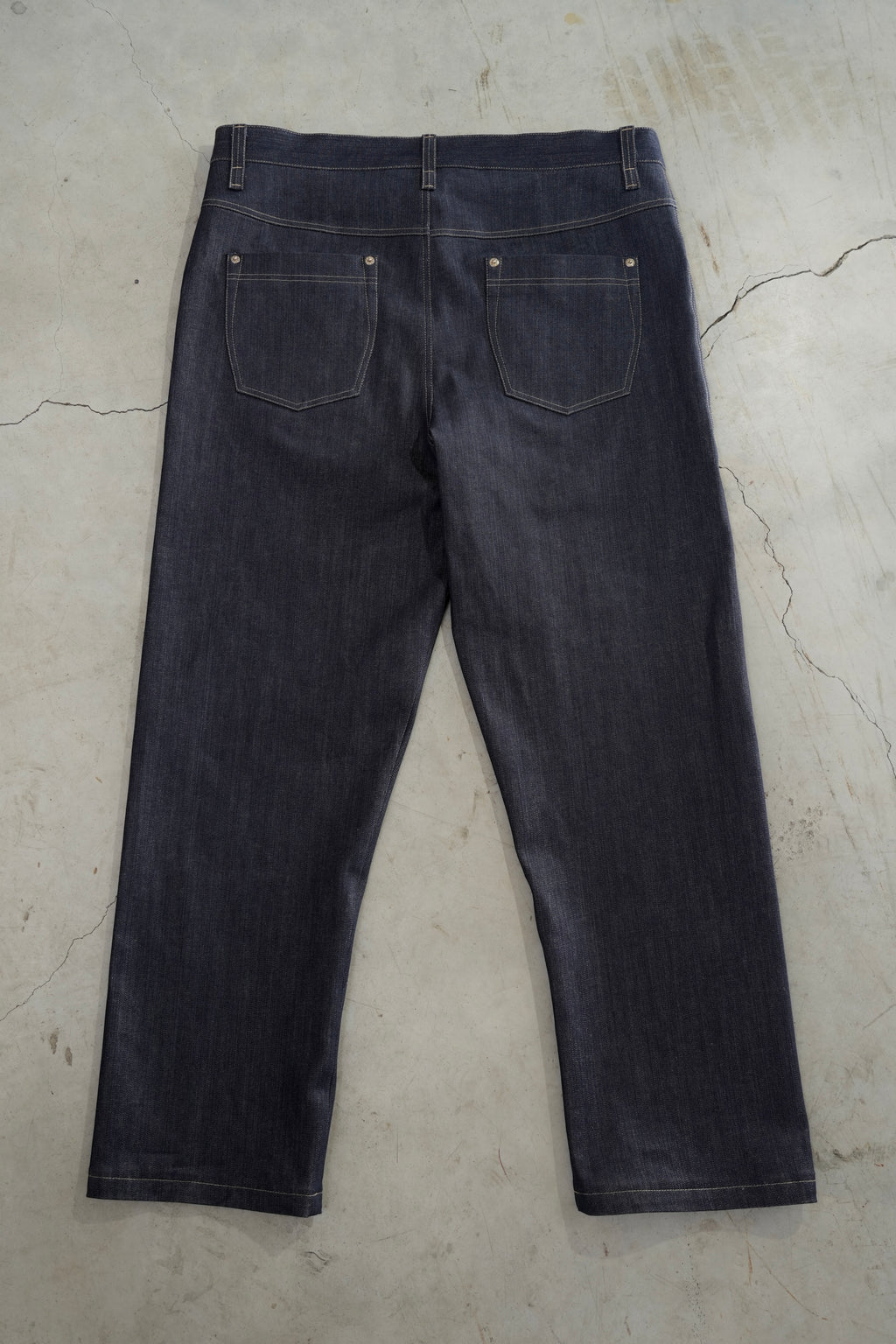 Reverse Denim Jeans - Studio Nigma